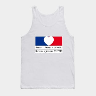 Bière Frites Moules Tank Top